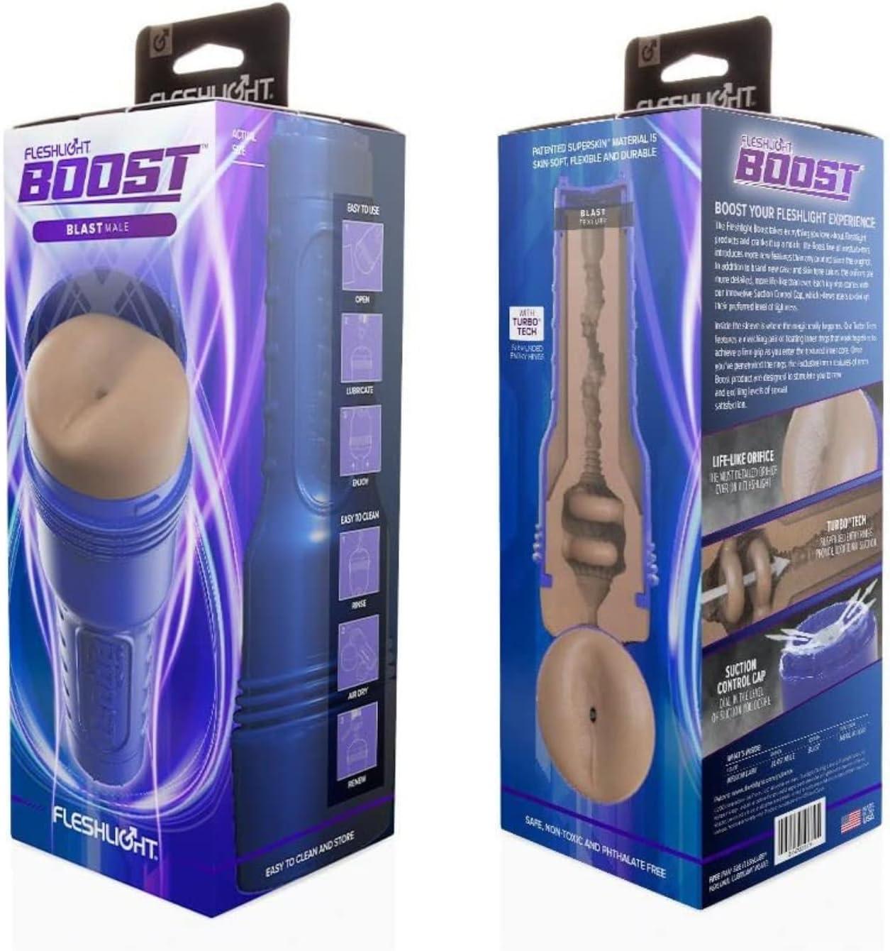 imageFleshlight Boost Blast Light Medium Color ButtBlast Medium Dark