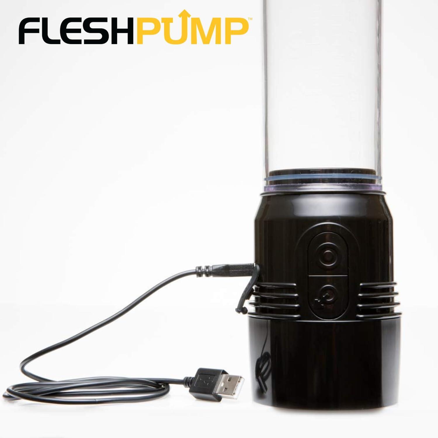 imageFleshlight Penis Pump Fleshpump USB Port Chargeable Automatic HighVacuum Penis Enlargement