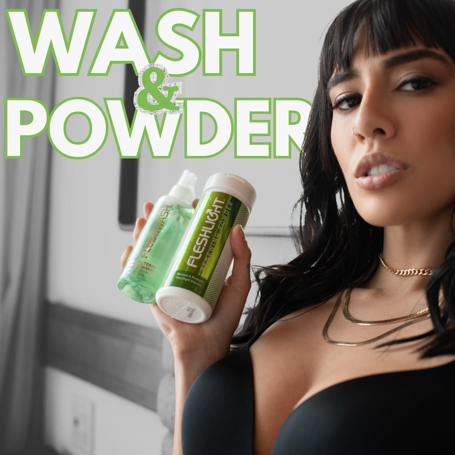 imageFleshlight Care Pack Fleshwash and Renewing Powder2 Piece Set