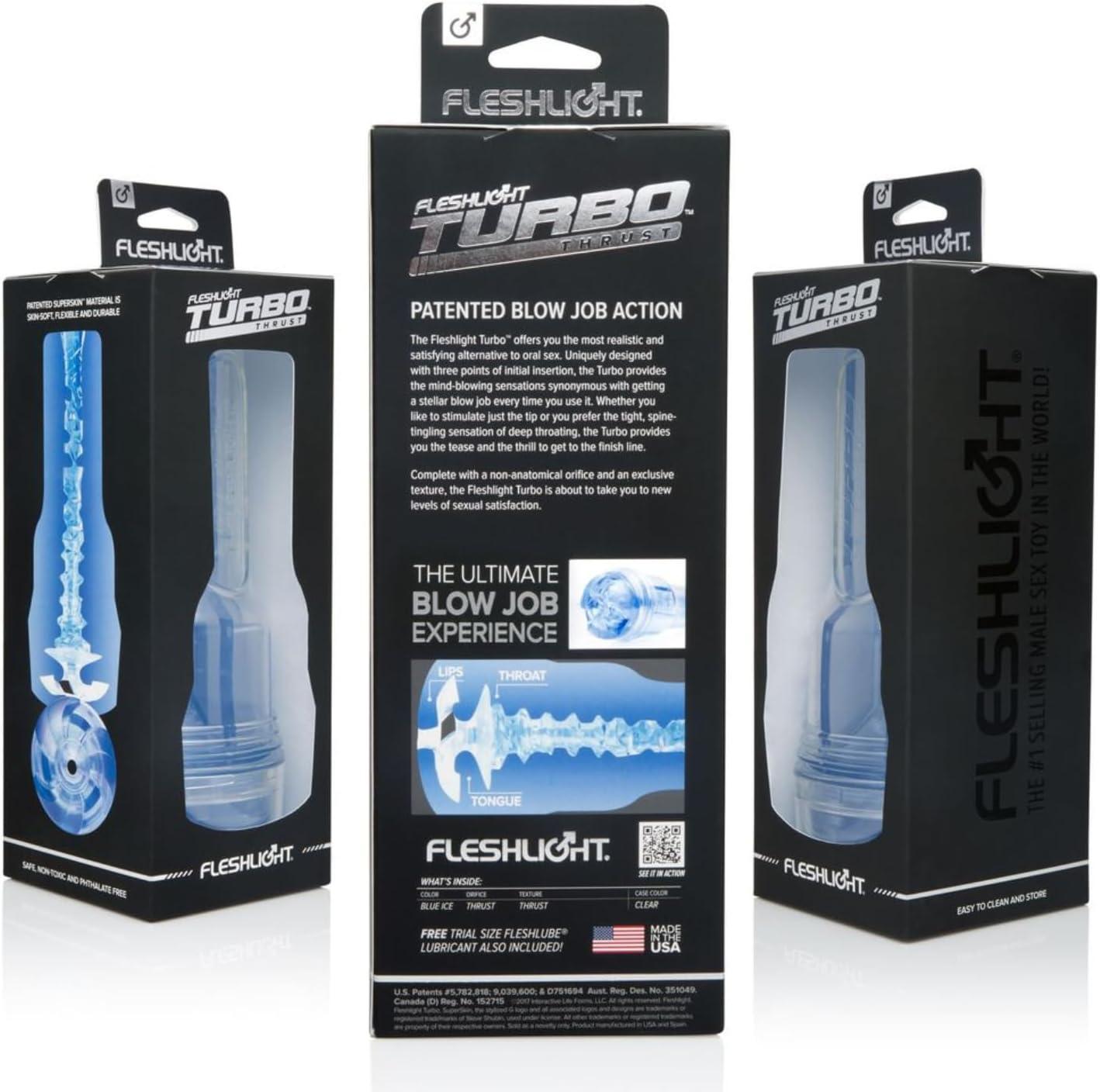 imageFleshlight Turbo Thrust Blue Ice Blowjob Simulator
