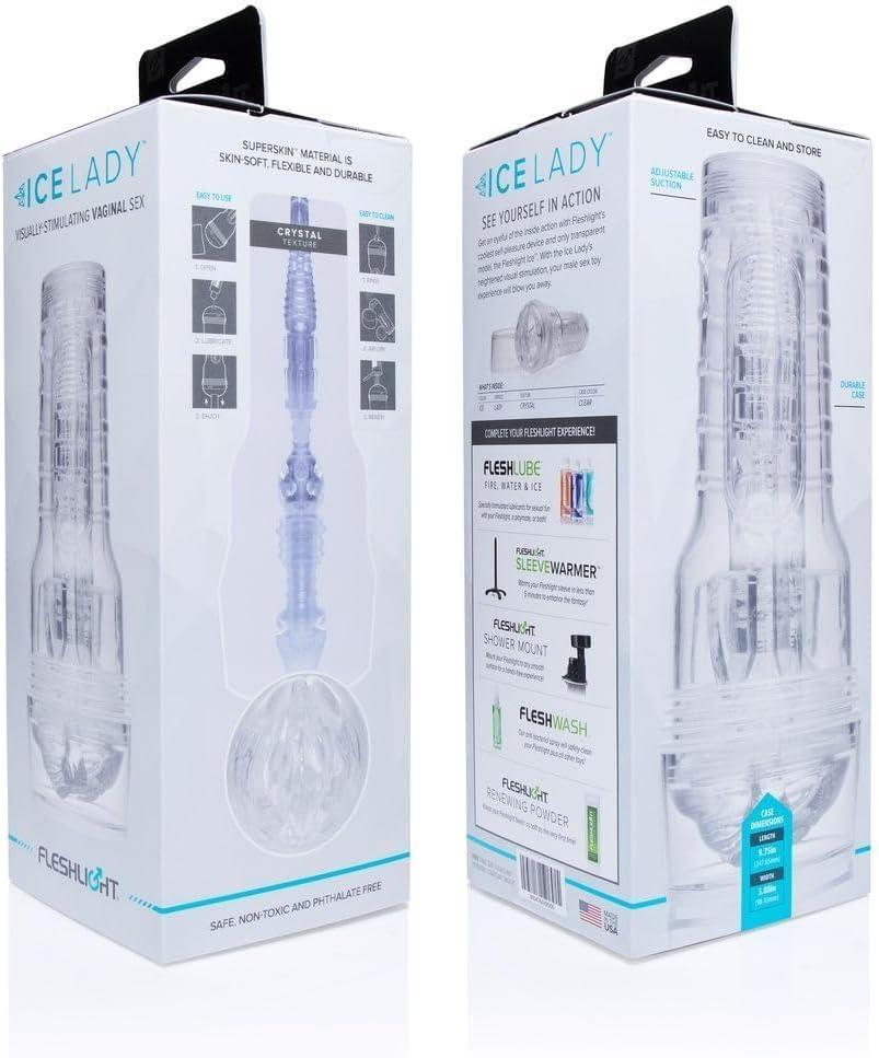 imageFleshlight Ice Lady Clear Male Sex Toy