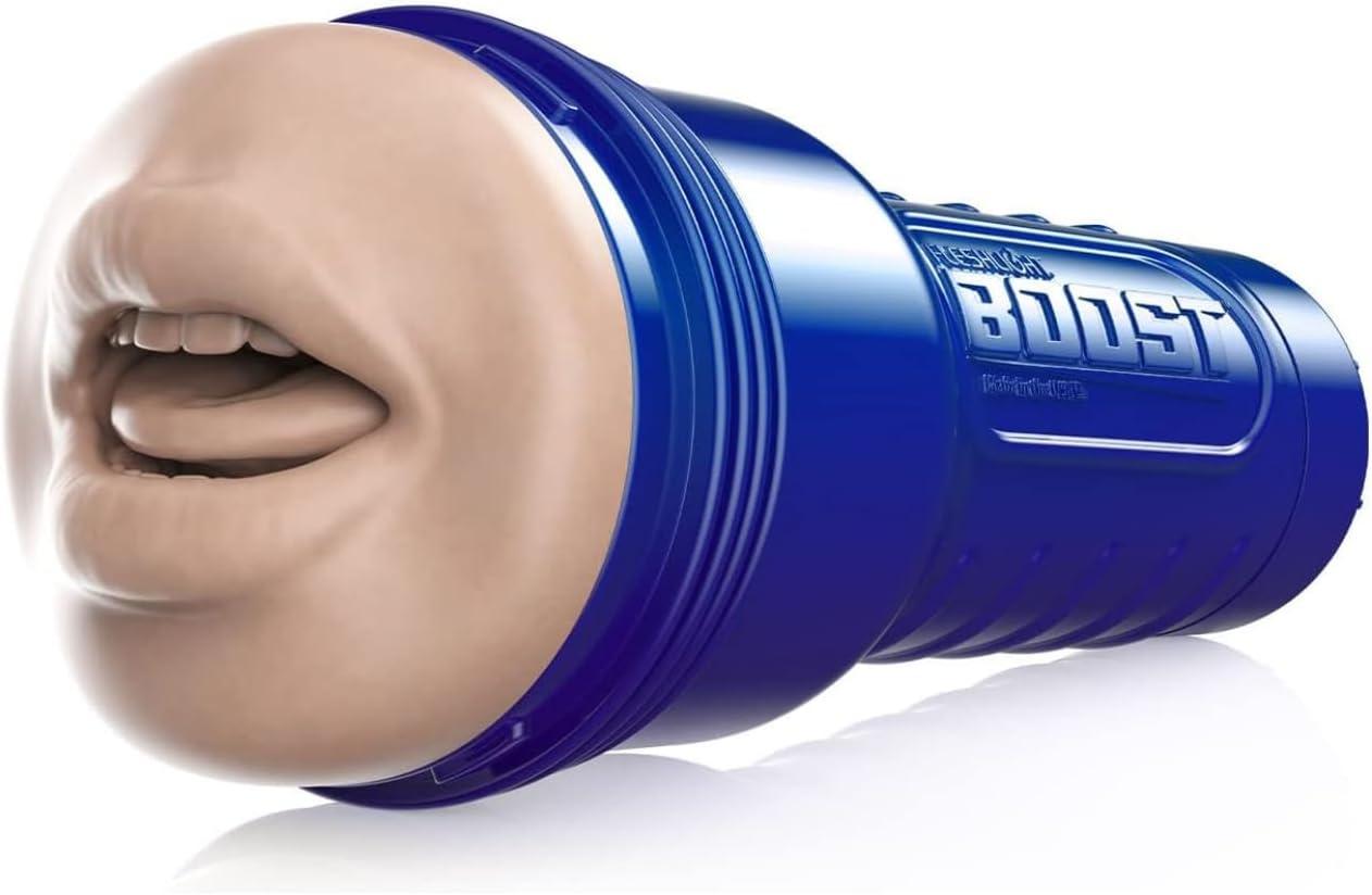imageFleshlight Boost Blow Mouth Masturbator with 8 oz Fleshlube Water