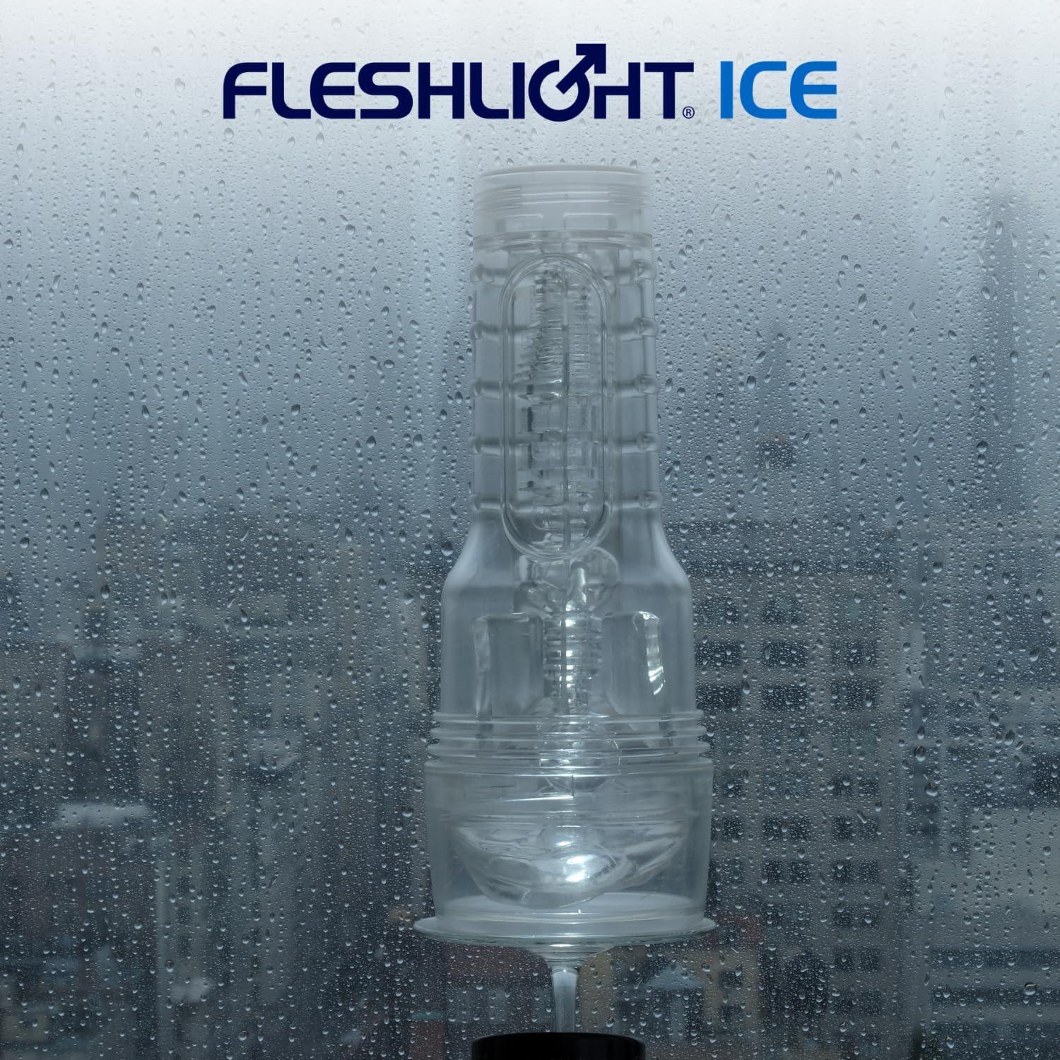 imageFleshlight Fleshjack Ice Bottom Clear Male Sex Toy