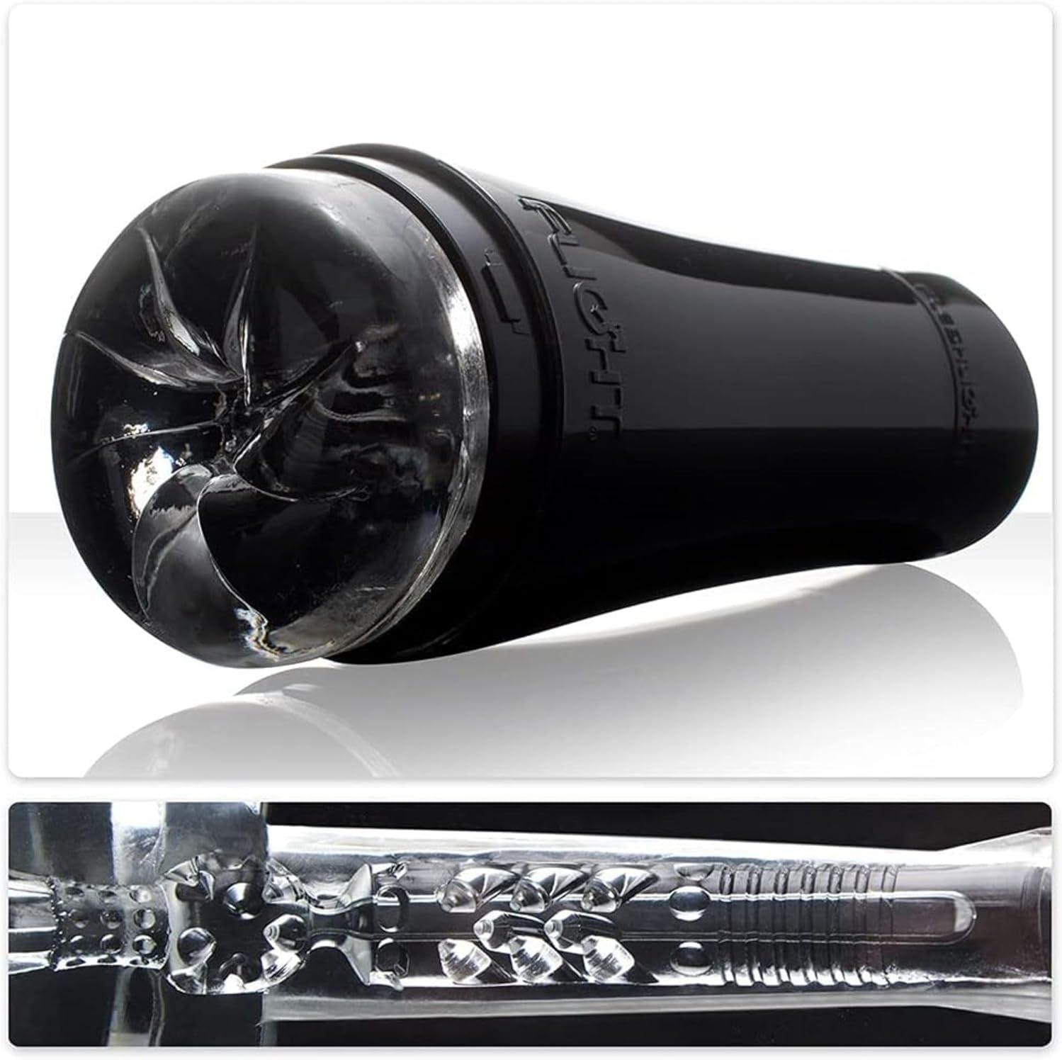 imageFleshlight Flight Pilot Travel Friendly Male Masturbator Sex ToyPilot Black