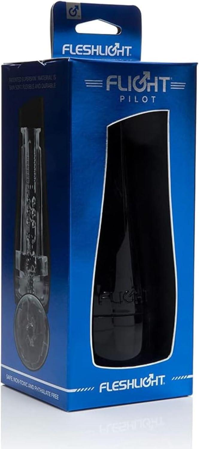 imageFleshlight Flight Pilot Travel Friendly Male Masturbator Sex ToyPilot Black