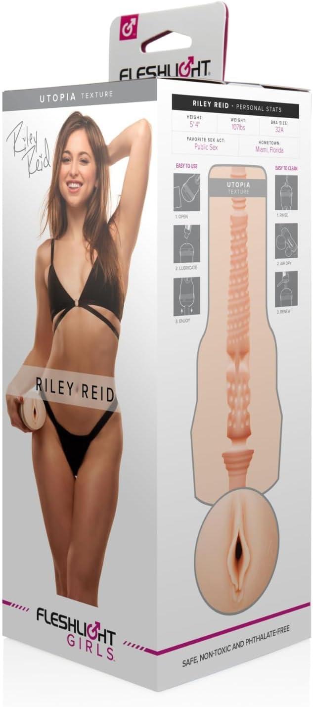 imageFleshlight Girls Riley Reid Utopia with Universal Launch Masturbator Automation