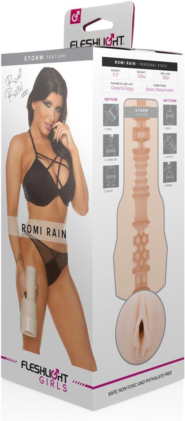 imageFleshlight Girls Romi Rain Storm Realistic Male Masturbator