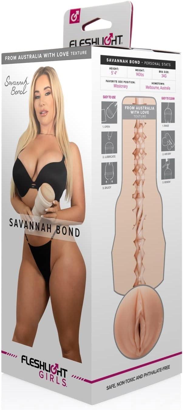 imageFleshlight Girls Savannah Bond from Australia with Love Male Sex Toy