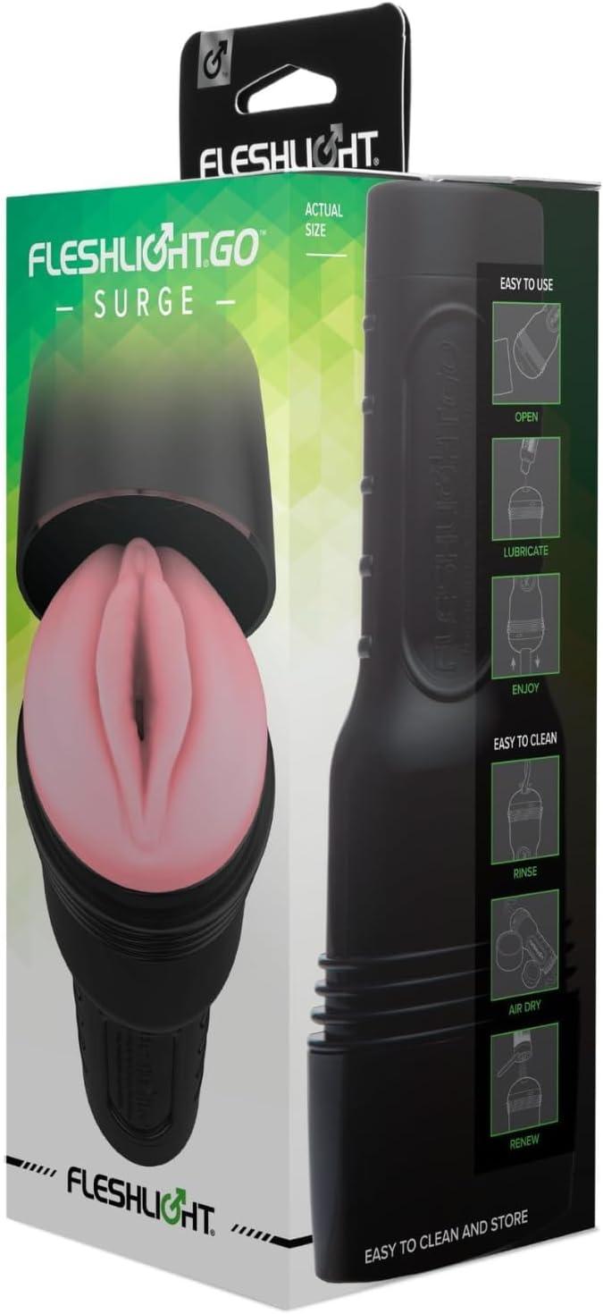 imageFleshlight Go Surge Travel Masturbator Compact and Discreet Male Masturbator