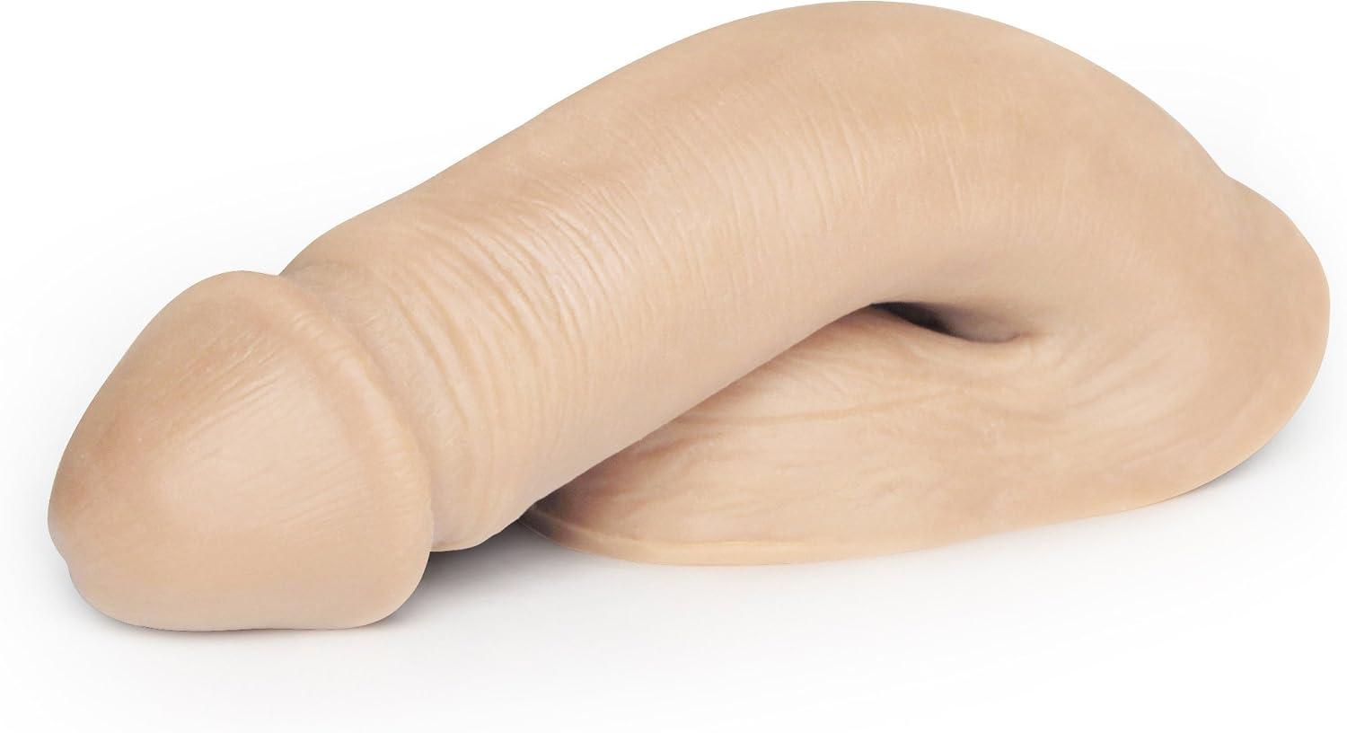 imageFleshlight Packing Penis Medium Caramel Ultra Realistic Mr Limpy Packer Gear for Female to Male Transgender 575 InchesFlesh
