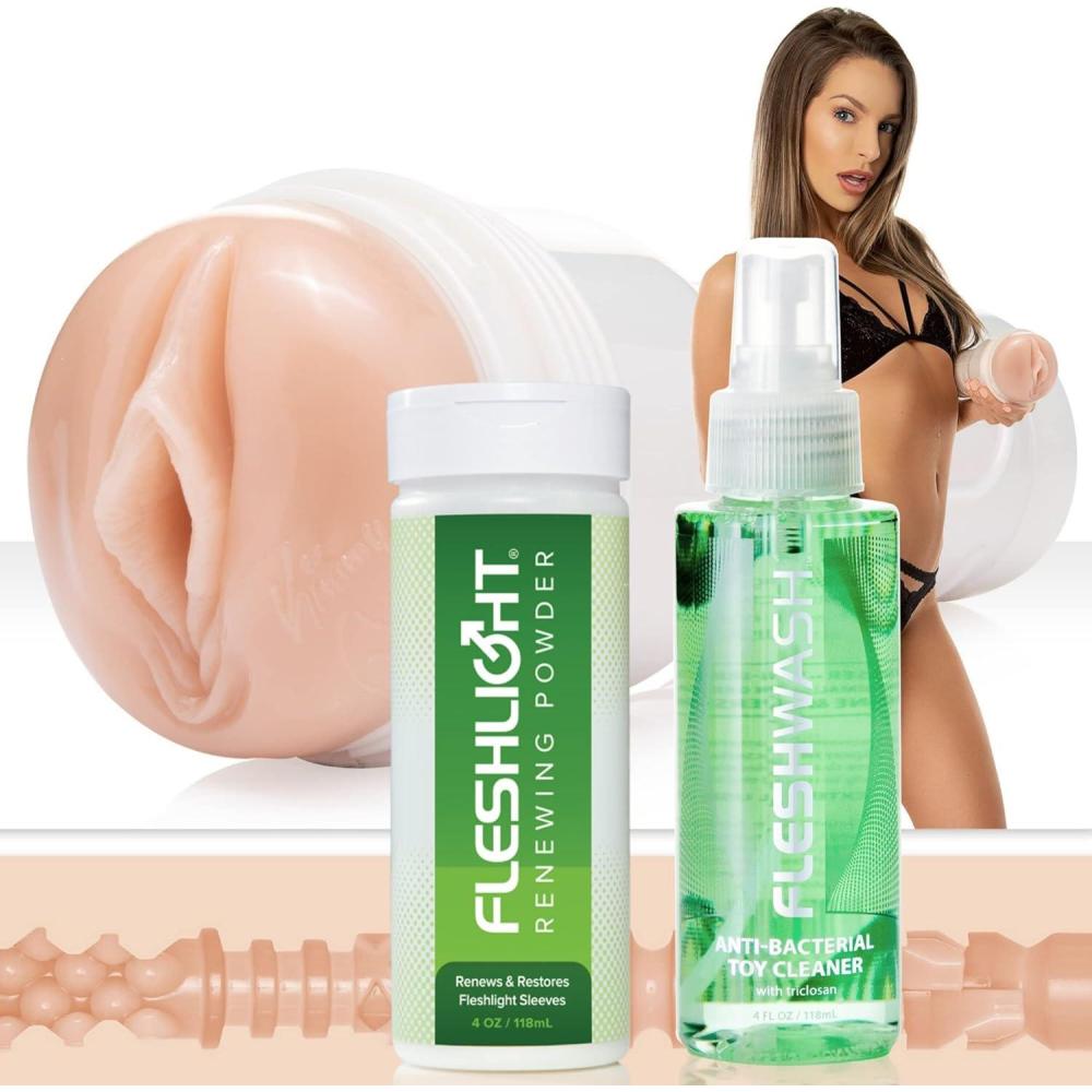 imageFleshlight Girls Kimmy Granger with Renewing Powder and Fleshwash Cleaner