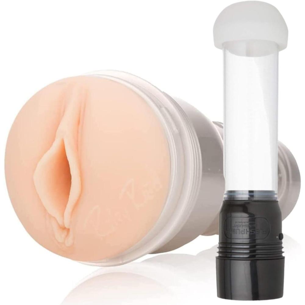 imageFleshlight Girls Riley Reid Utopia and Fleshpump High Vacuum Penis Pump