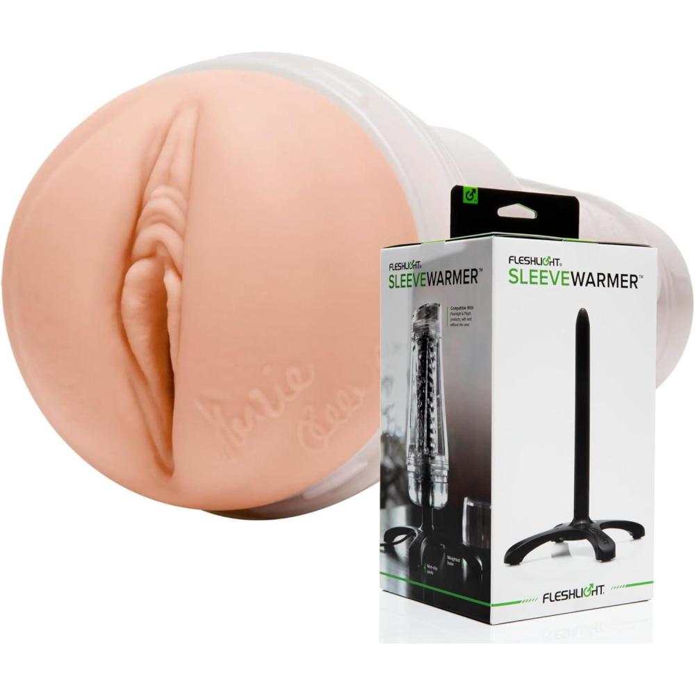 imageFleshlight Kenzie Reeves Cream Puff with Sleeve Warmer