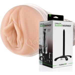 Fleshlight Girls Stoya Destroya Bundle | Fleshlight Plus Sleeve Warmer