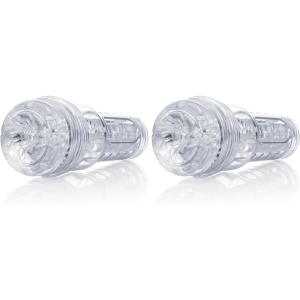 Fleshlight Go | Torque | Clear Male Sex Toy(1 Count (Pack of 2))