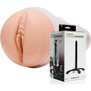 Fleshlight Kenzie Reeves | Cream Puff | with Sleeve Warmer