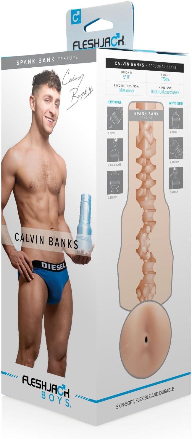 imageCalvin Banks Spank Bank Realistically Molded Male Masturbator