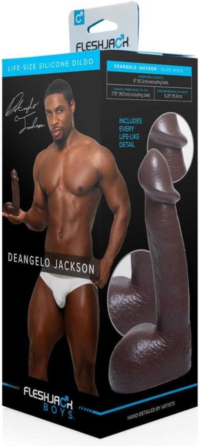 imageFleshlight Fleshjack Deangelo Jackson Realistic Dildo